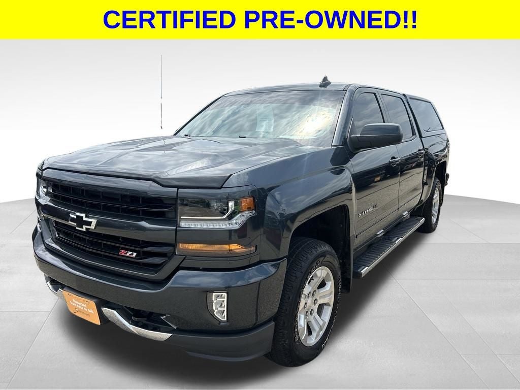 2018 Chevrolet Silverado 1500 LT LT2 in Graphite Metallic — front three-quarter view
